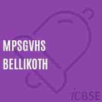 Mpsgvhs Bellikoth Senior Secondary School Logo