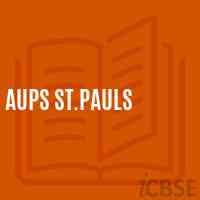 Aups St.Pauls Middle School Logo
