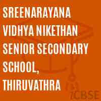Sreenarayana Vidhya Nikethan Senior Secondary School, Thiruvathra Logo