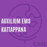 Auxilium Ems Kattappana Senior Secondary School Logo