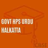 Govt Hps Urdu Halkatta Middle School Logo