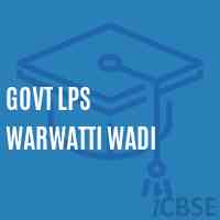 Govt Lps Warwatti Wadi Primary School Logo