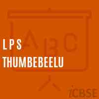 L P S Thumbebeelu Primary School Logo