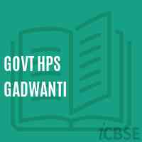 Govt Hps Gadwanti Middle School Logo