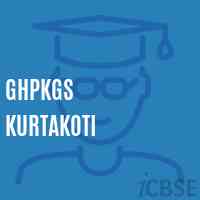 Ghpkgs Kurtakoti Middle School Logo