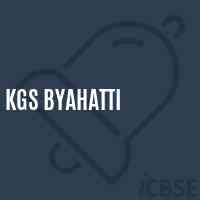 Kgs Byahatti Middle School Logo