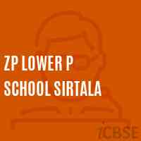 Zp Lower P School Sirtala Logo