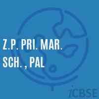 Z.P. Pri. Mar. Sch. , Pal Middle School Logo