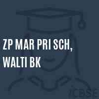 Zp Mar Pri Sch, Walti Bk Primary School Logo