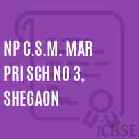 Np C.S.M. Mar Pri Sch No 3, Shegaon Primary School Logo