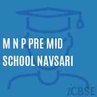 M N P Pre Mid School Navsari Logo