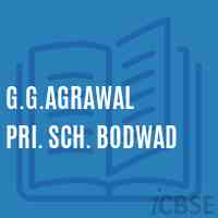 G.G.Agrawal Pri. Sch. Bodwad Middle School Logo