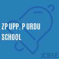 Zp Upp. P Urdu School Logo