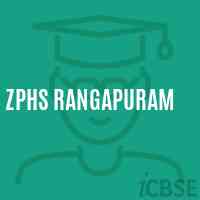 Zphs Rangapuram Secondary School Logo