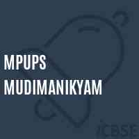 Mpups Mudimanikyam Middle School Logo