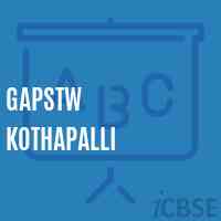 Gapstw Kothapalli Primary School Logo