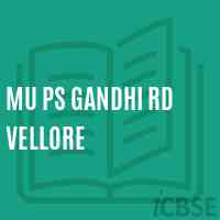 Mu Ps Gandhi Rd Vellore Primary School Logo