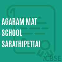 Agaram Mat School Sarathipettai Logo