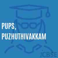 PUPS, Puzhuthivakkam Primary School Logo