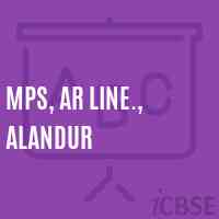 MPS, AR Line., Alandur Primary School Logo