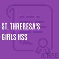 St. Threresa'S Girls Hss High School Logo