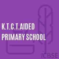 K.T.C.T.Aided Primary School Logo