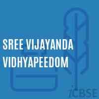 Sree Vijayanda Vidhyapeedom Secondary School Logo