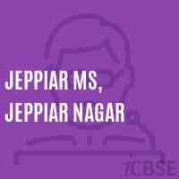 Jeppiar MS, Jeppiar Nagar Secondary School Logo