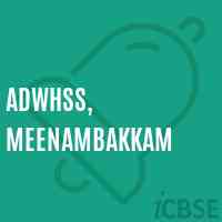 ADWHSS, Meenambakkam High School Logo