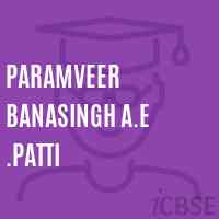 Paramveer Banasingh A.E .Patti Senior Secondary School Logo