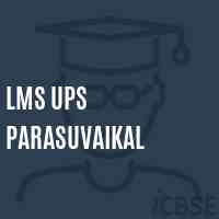 Lms Ups Parasuvaikal Middle School Logo