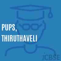 PUPS, Thiruthaveli Primary School Logo