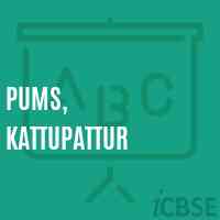 PUMS, Kattupattur Middle School Logo