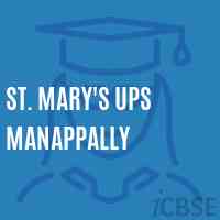 St. Mary'S Ups Manappally Primary School Logo