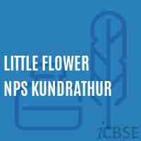 Little Flower Nps Kundrathur Primary School Logo