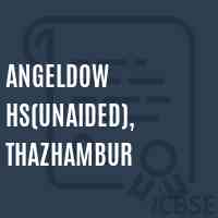 Angeldow HS(Unaided), Thazhambur Secondary School Logo
