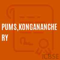 PUMS,Kongananchery Middle School Logo