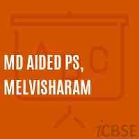 Md Aided Ps, Melvisharam Primary School Logo