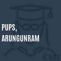 Pups, Arungunram Primary School Logo