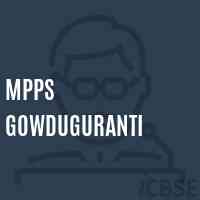 Mpps Gowduguranti Primary School Logo