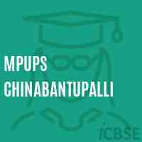 Mpups Chinabantupalli Middle School Logo