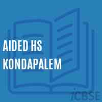 Aided Hs Kondapalem Secondary School Logo