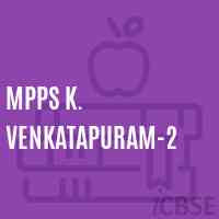 Mpps K. Venkatapuram-2 Primary School Logo