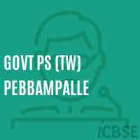 GOVT PS (TW) Pebbampalle Primary School Logo