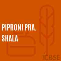 Piproni Pra. Shala Primary School Logo