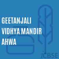 Geetanjali Vidhya Mandir Ahwa Primary School Logo