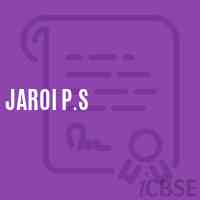 Jaroi P.S Primary School Logo