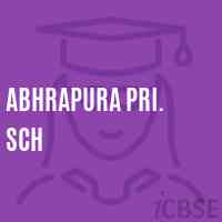 Abhrapura Pri. Sch Primary School Logo