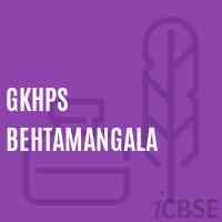 Gkhps Behtamangala Middle School Logo