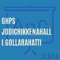Ghps Jodichikkenahalli.Gollarahatti Middle School Logo